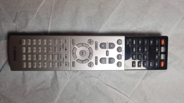 Yamaha AV remote control assembled