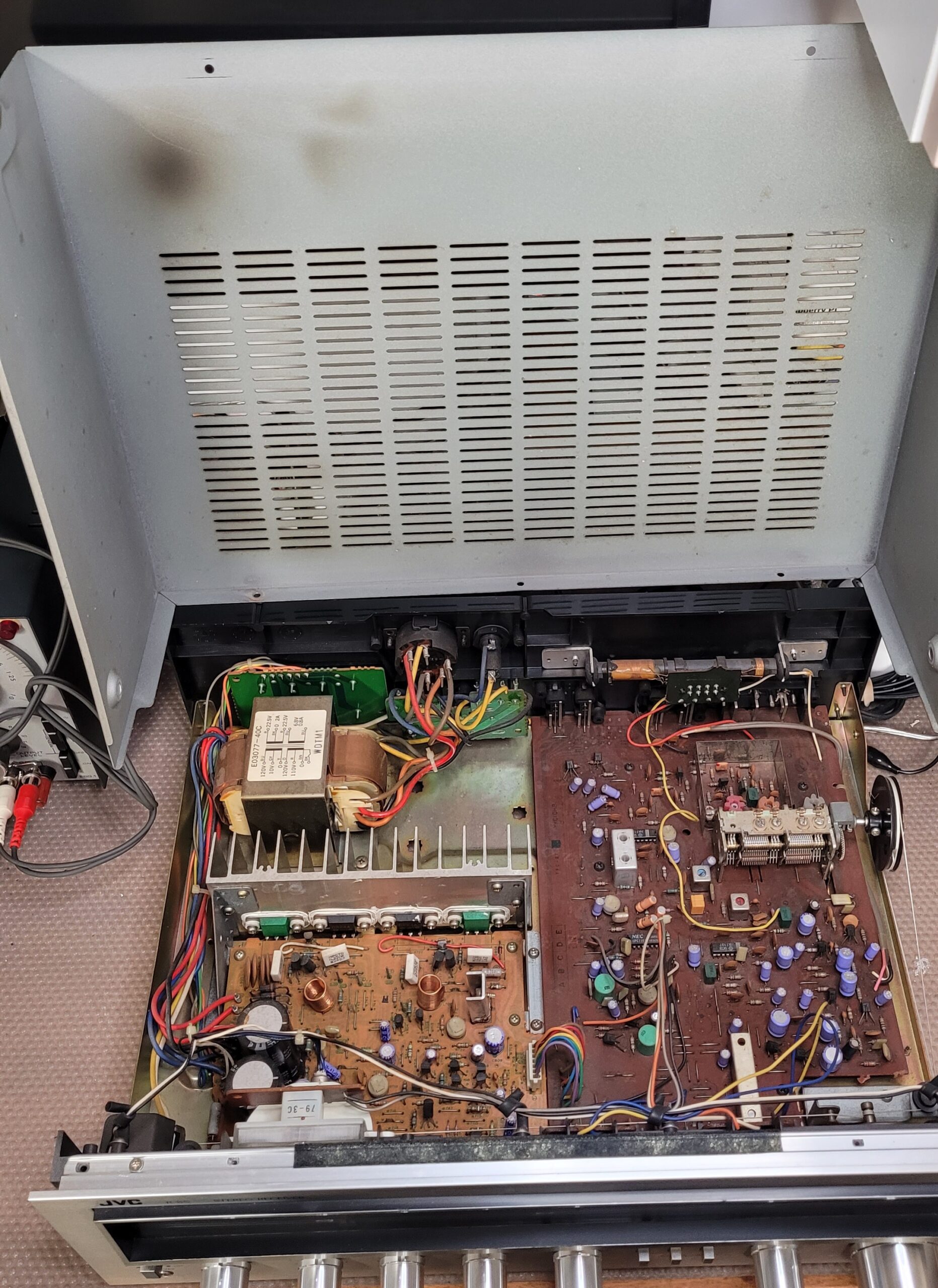JVC R-S5 Stereo Receiver Faults and Fixes - Radio Retro