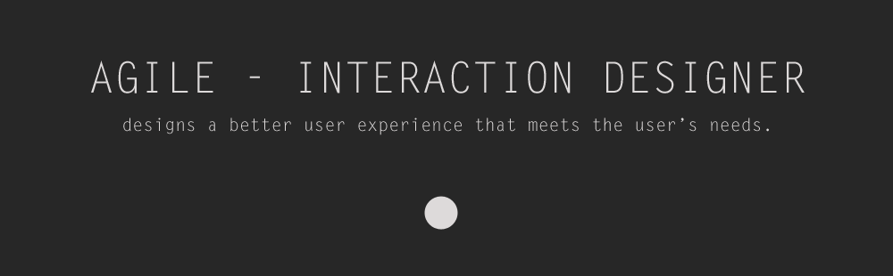 Agile Interaction Designer